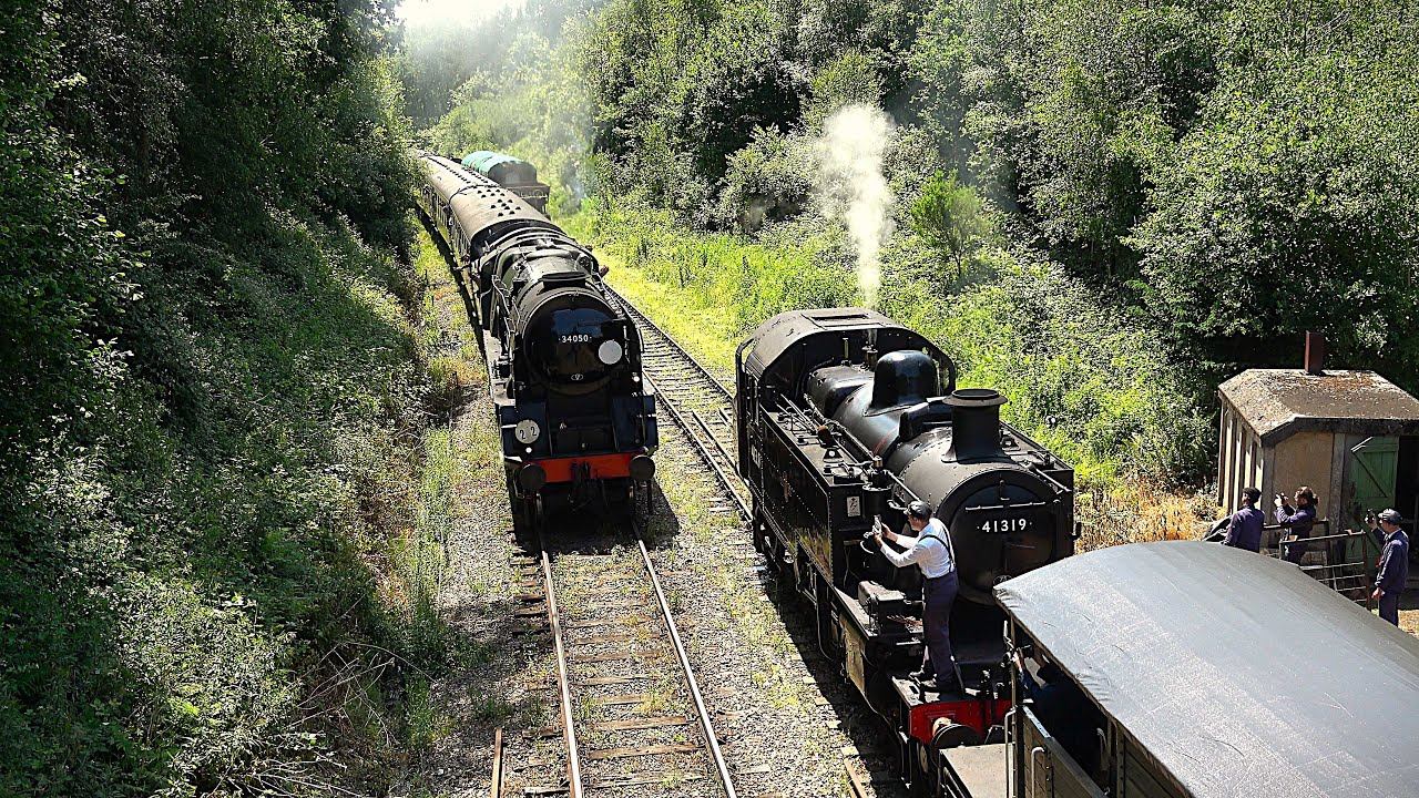Spa Valley Railway Cuckoo Line Gala 14 June 2025 (4k)