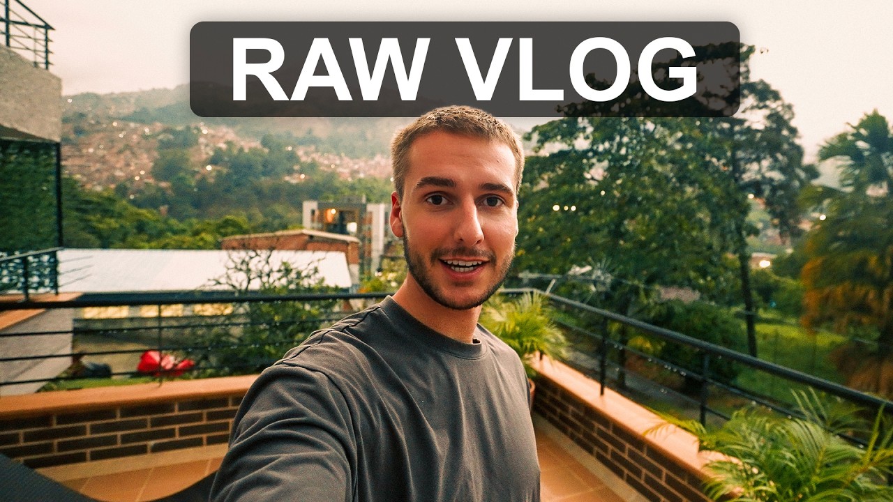 traveling to colombia as a full-time creative (raw vlog)