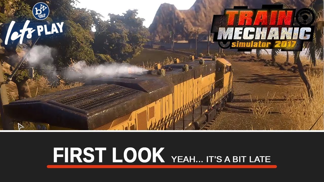 Lets play Train Mechanic Simulator 2017. We do a couple of jobs and have a look around.