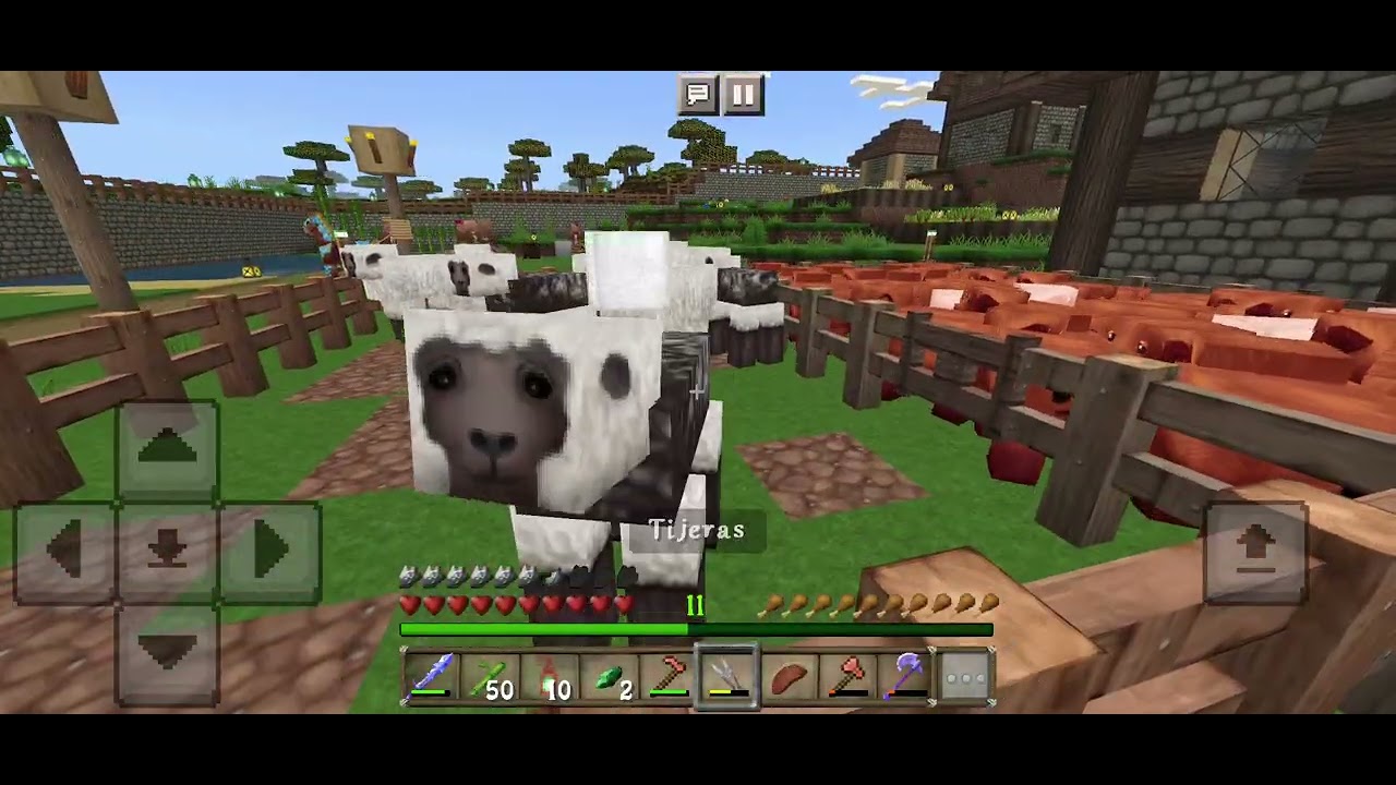 stark1661_ Minecraft Chromahills #5 Así quedó la aldeas like para mas videos 🔴❤️