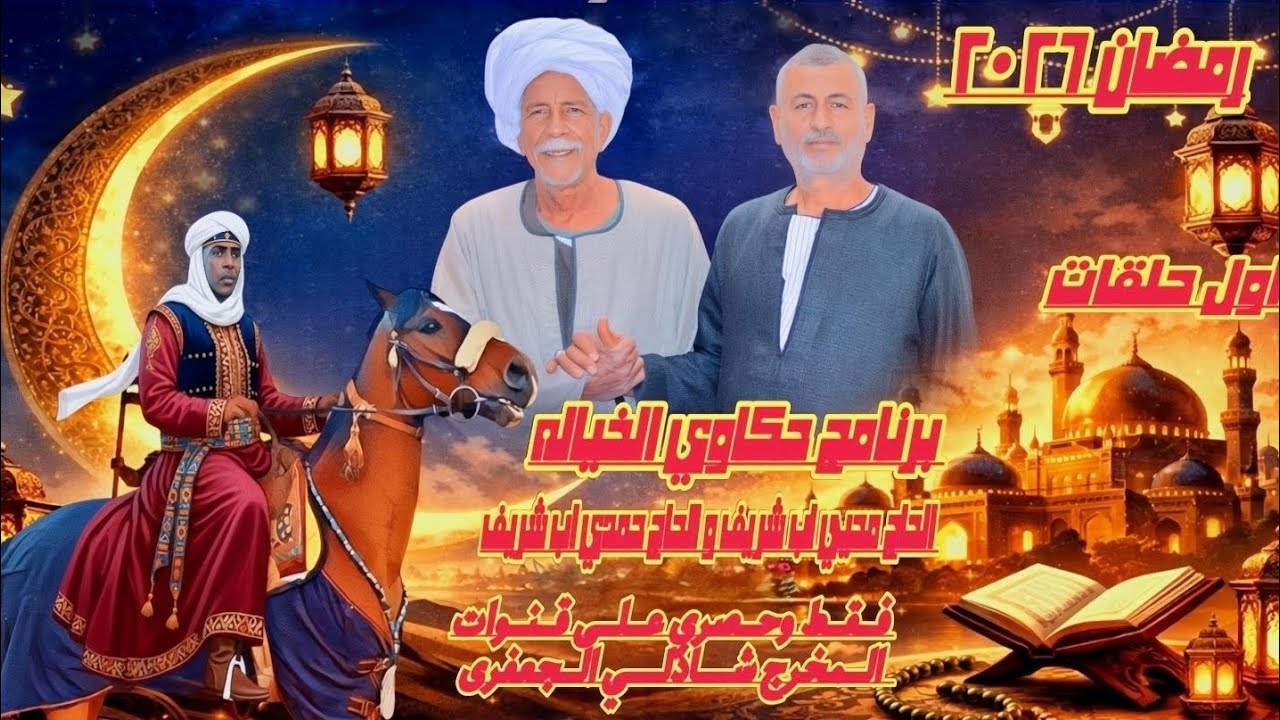 #برنامج_حكاوي_الخياله في #رمضان_٢٠٢٦ و لقاء خاص عن تاريخ الحصايا تصوير / #المخرج_شــــاذلي_الجعفرى