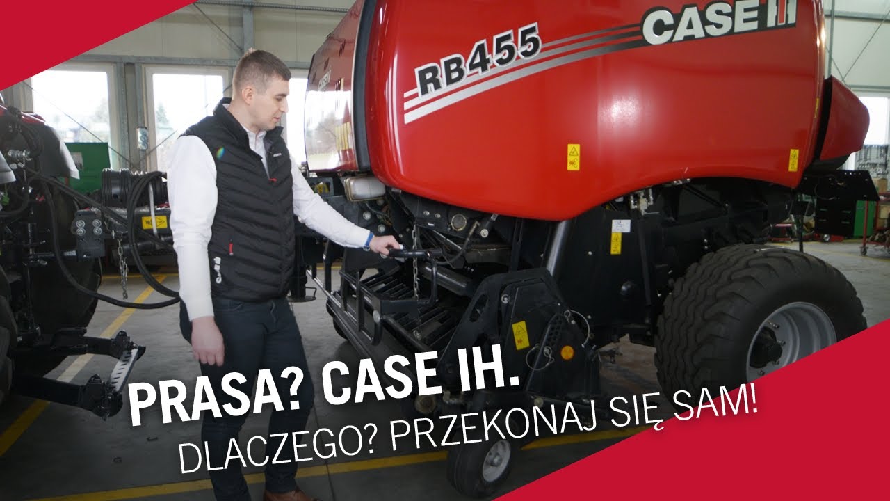 Prasa Case IH RB455 – prezentacja prasy zmiennokomorowej