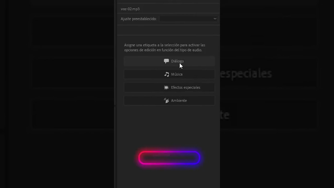 Efectos de voz en Premiere pro🔥⚠️ tutorial super rapido y f&aacute;cil