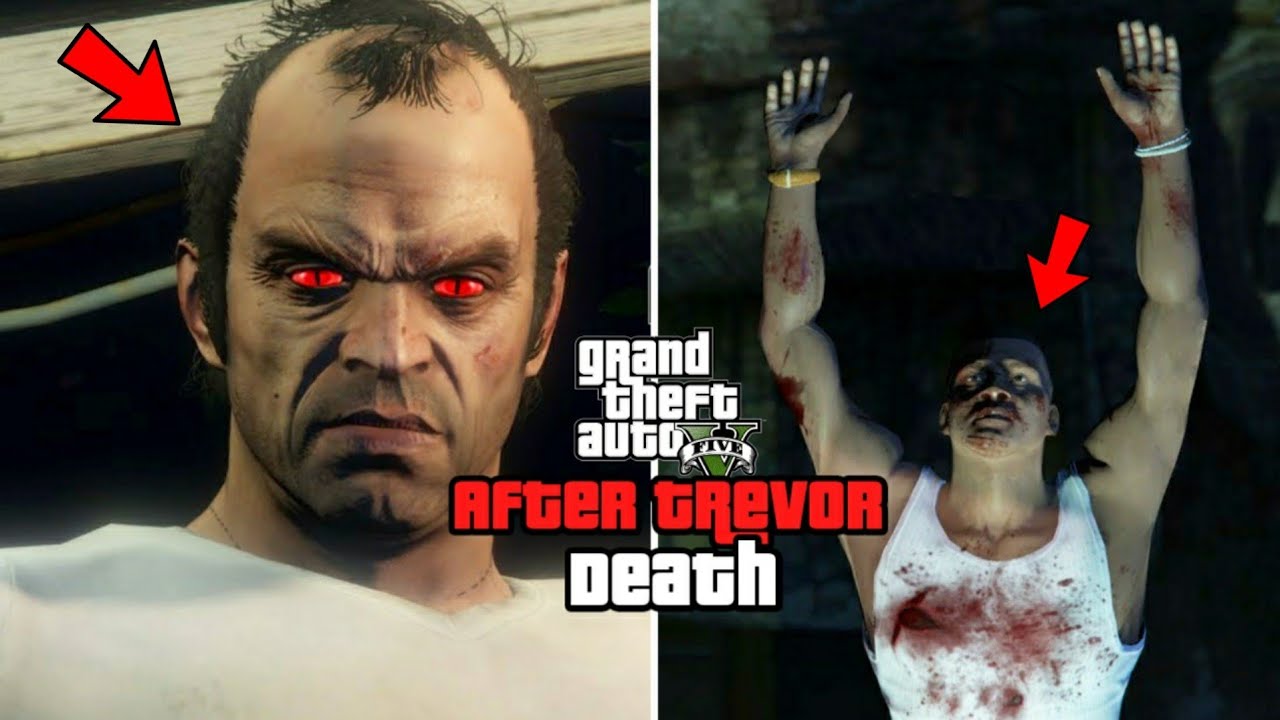 GTA 5 - Franklin Visits Trevor's House After Ending A (Secret Easter Egg)