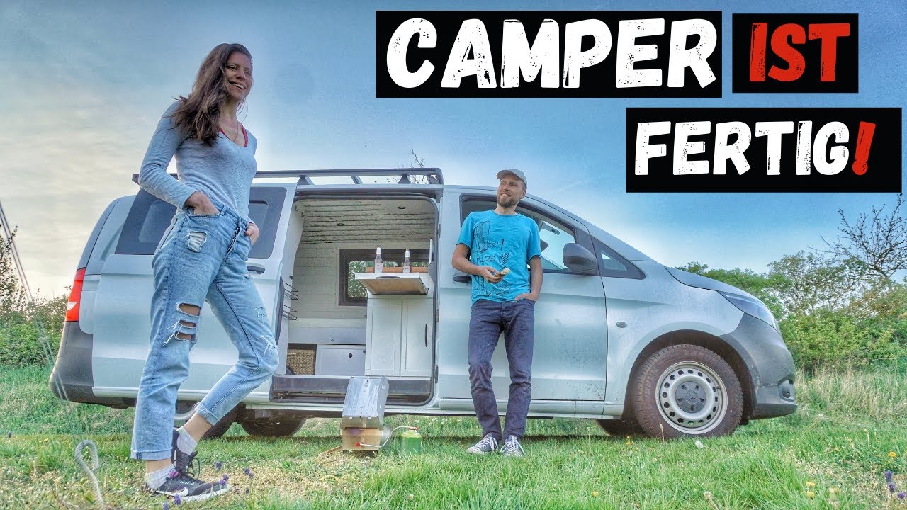 ENDLICH FERTIG | Vito Camper Ausbau | Die letzten Schritte im Mini Camper Ausbau