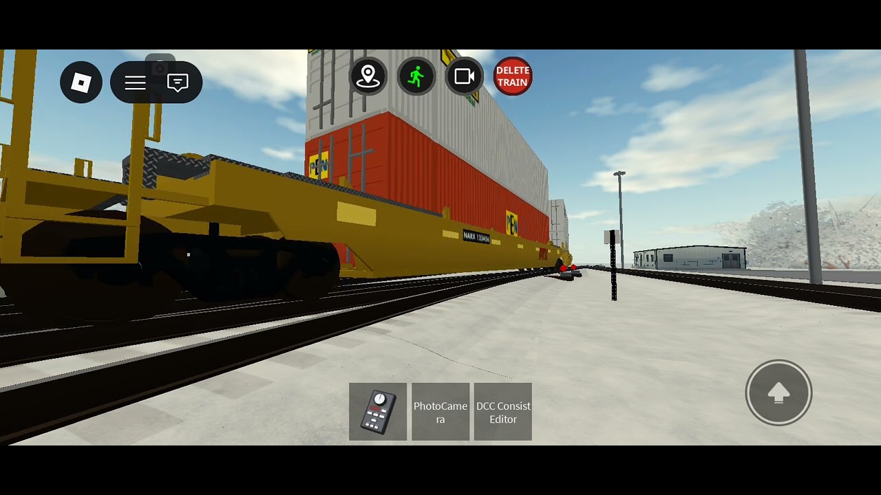 AWVR 7375 and 7346 leave spawning yard with interesting intermodal train 