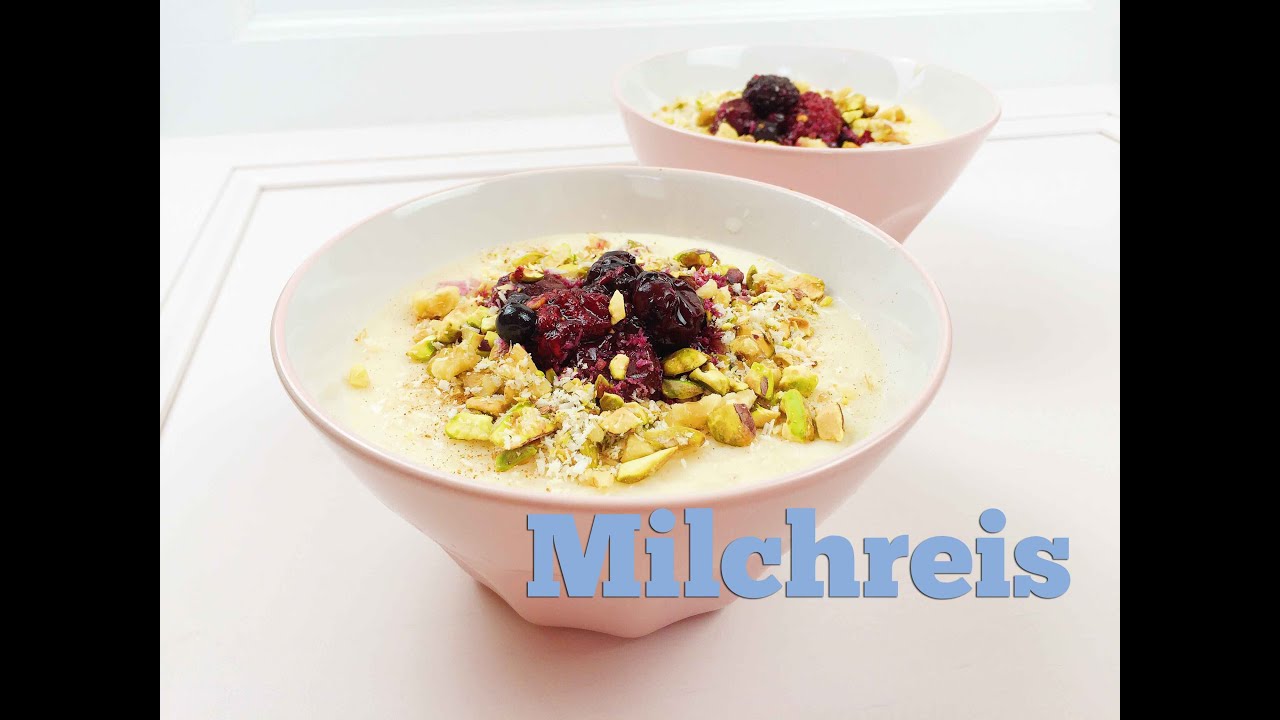 Türkischer Milchreis mit Nüssen / Antep Fisikli Cevizli Sütlac