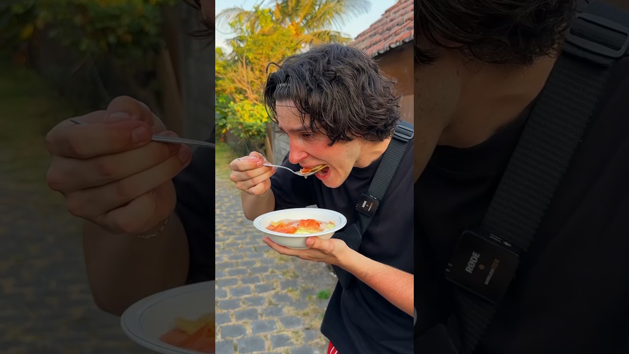 Tom Tries Rujak For The First Time! 🇮🇩 