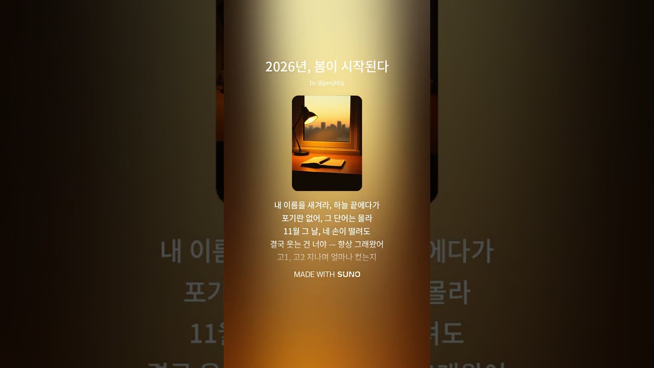 아들에게 선물하는 아빠의 랩 🎤 