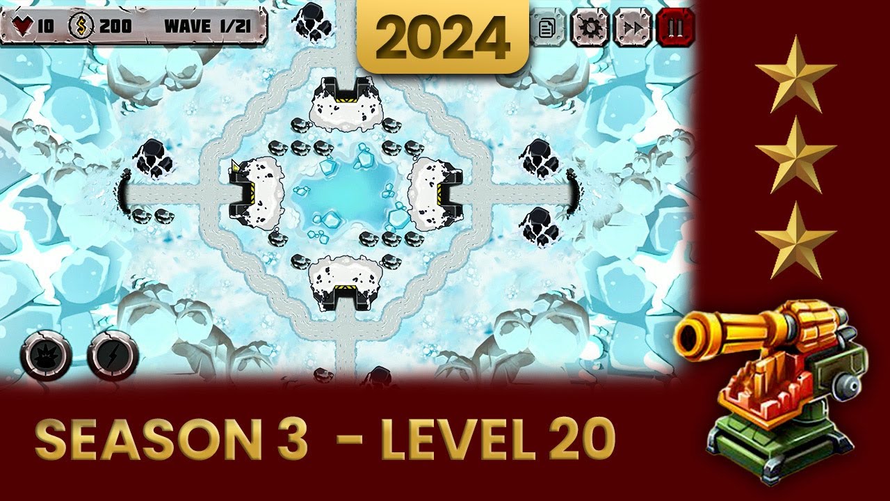 Battle Strategy: Tower Defense - Season 3 Level 20 (2024 Update) Walkthrough