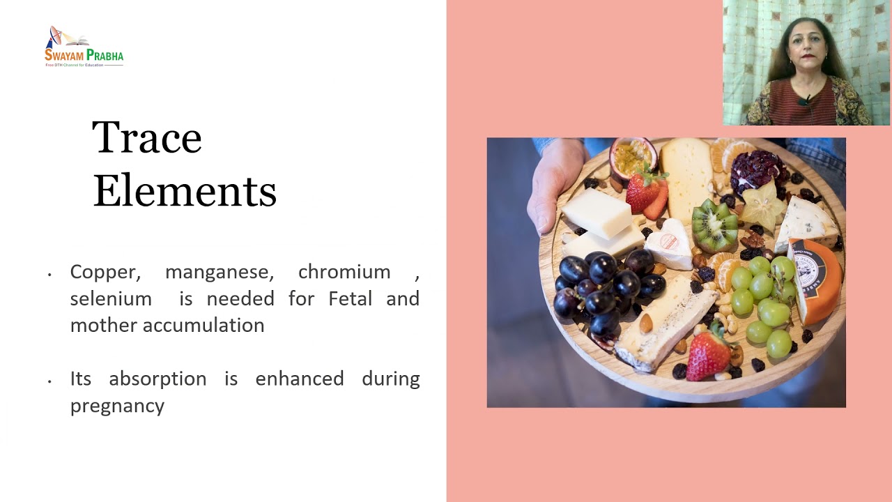 Nutritional requirements and care during pregnancy