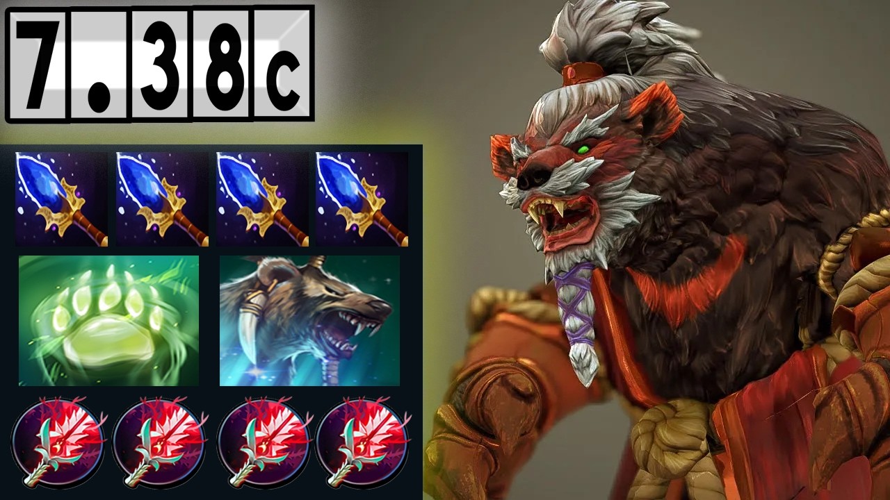 Lone Druid - Mid Lane VS. Necrophos [Full Match Gameplay Dota 2] 7.38c