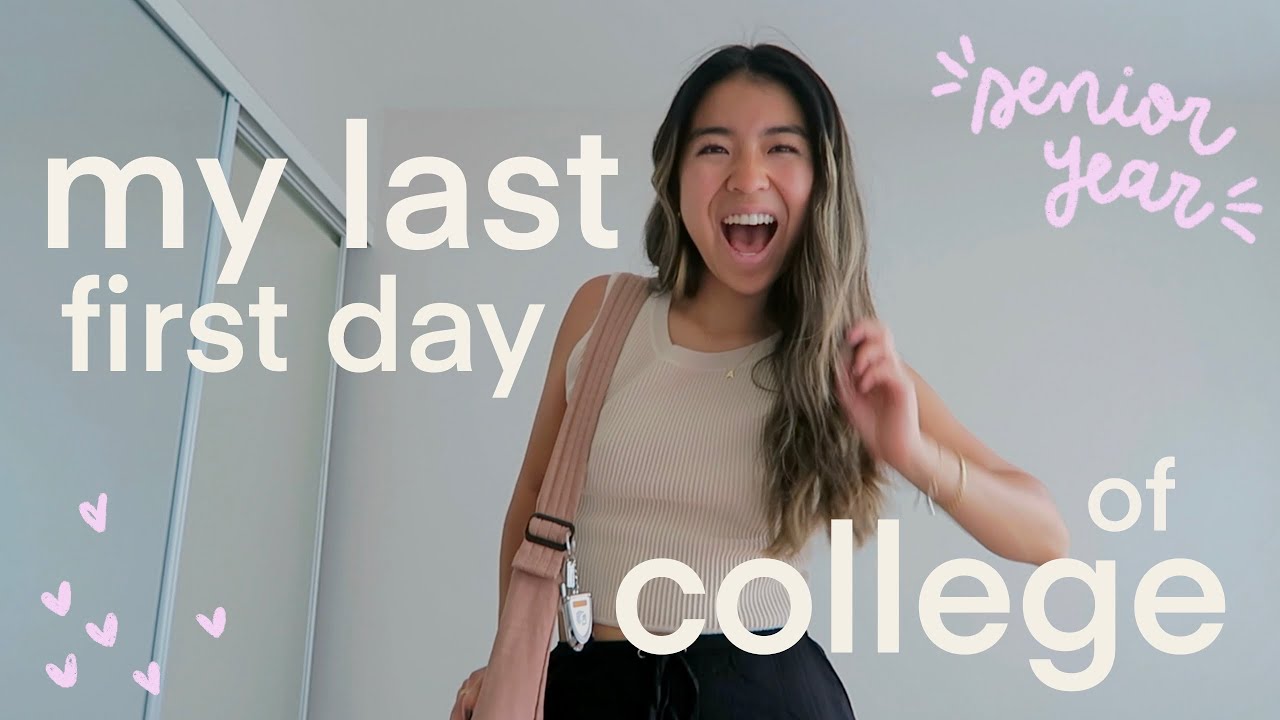 my (last) FIRST DAY OF COLLEGE 📚✨🍎 senior year at Pepperdine