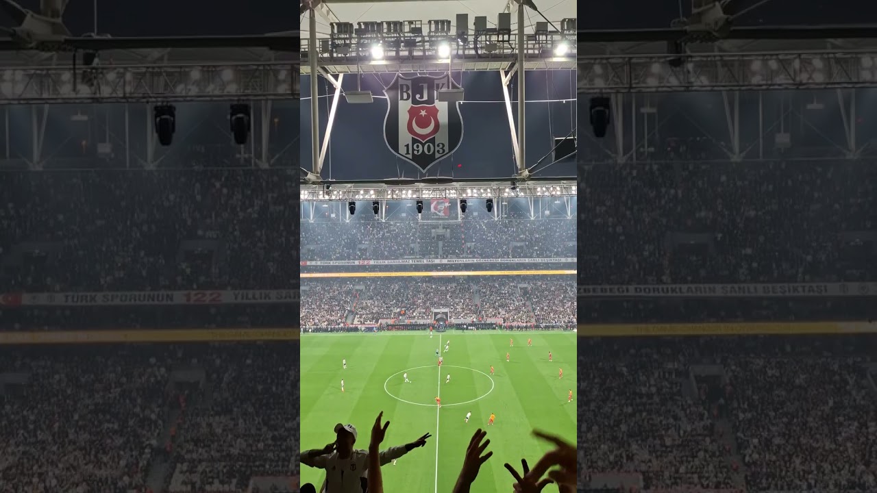 Beşiktaş 2-1 Galatasaray - Trendyol Süper Lig 29. Hafta (29.03.2025) - Kapalı Tribün Çekimi📍İnönü