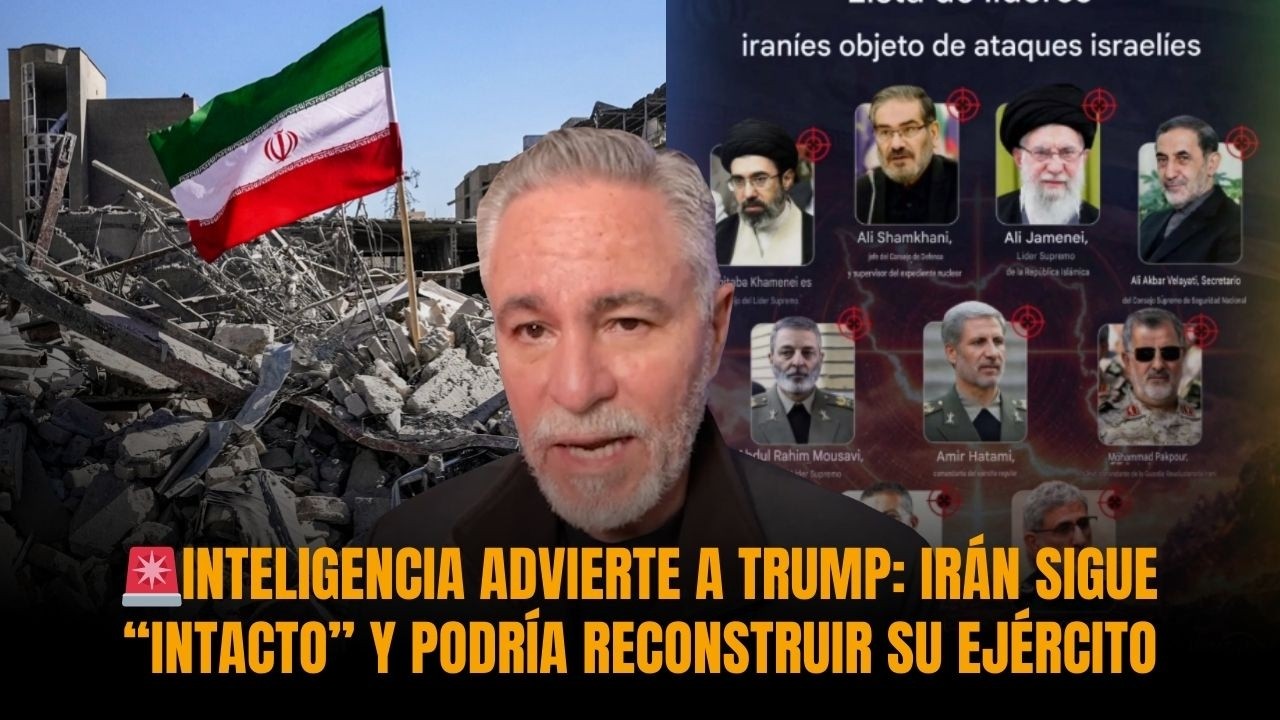 🚨INTELIGENCIA ADVIERTE A TRUMP: Irán sigue “intacto” y podría reconstruir su Ejército | Sánchez Gras