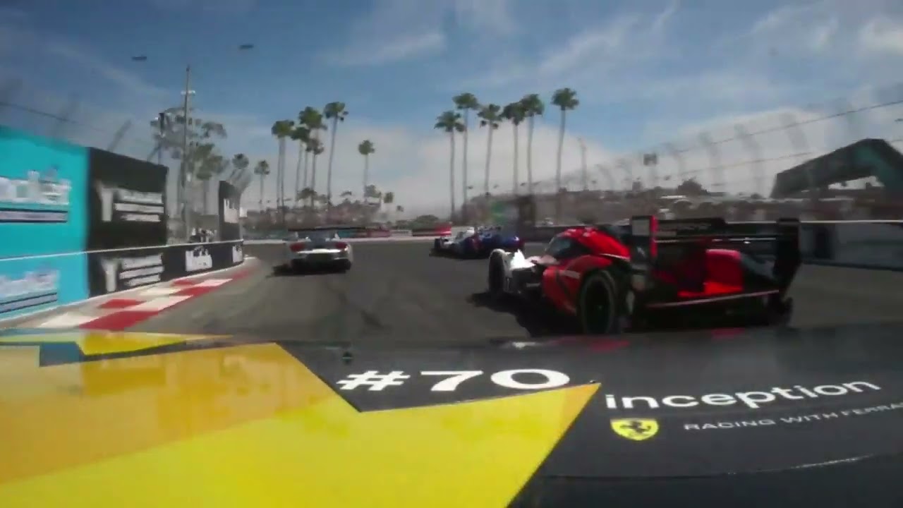 #70 Inception Ferrari 2025 IMSA Long Beach
