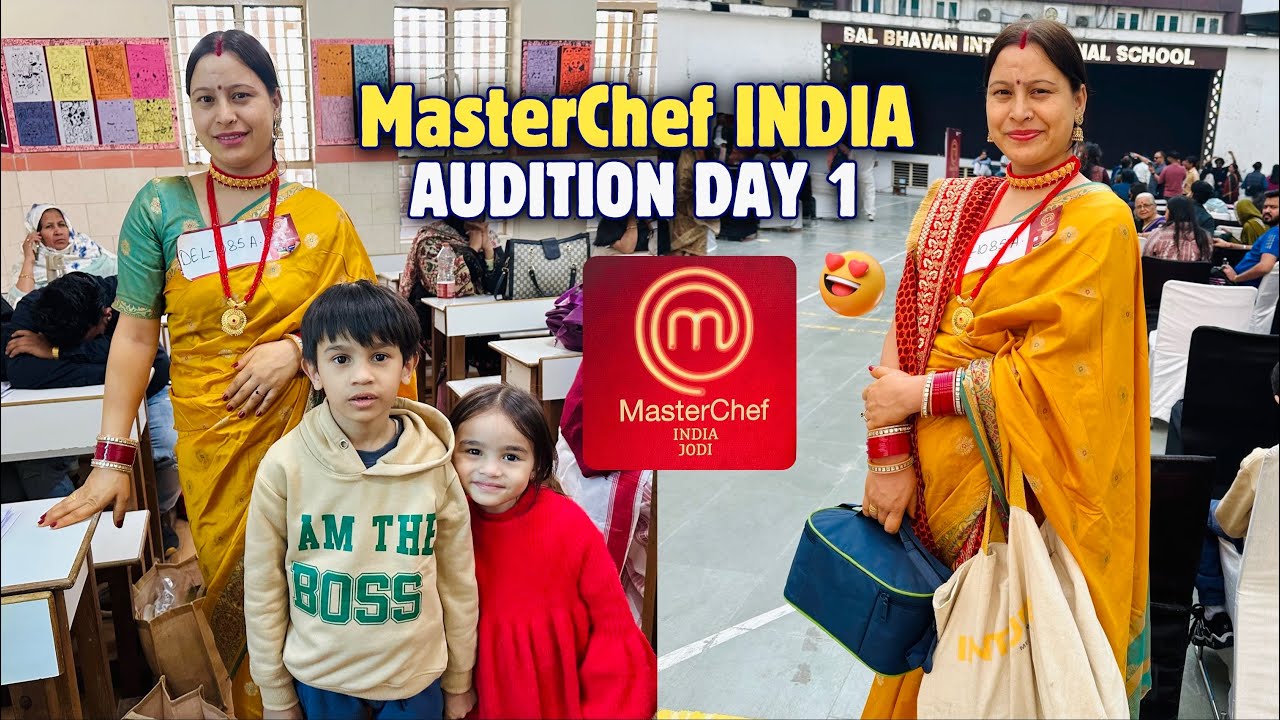 Hum MasterChef India 2025 Audition Mein Gaye 😍 | DAY 1