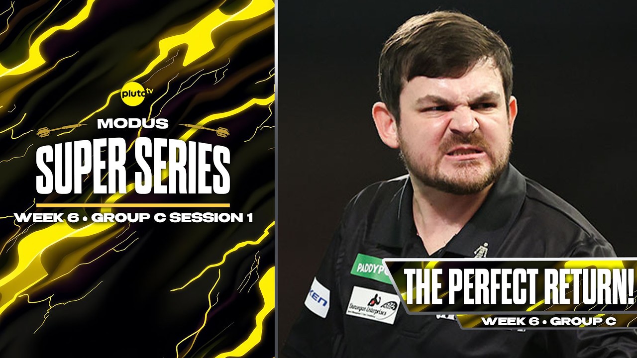 PERFECTION PRODUCED!!🤩🎯 | Darts Highlights | Week 6 Group C Session 1
