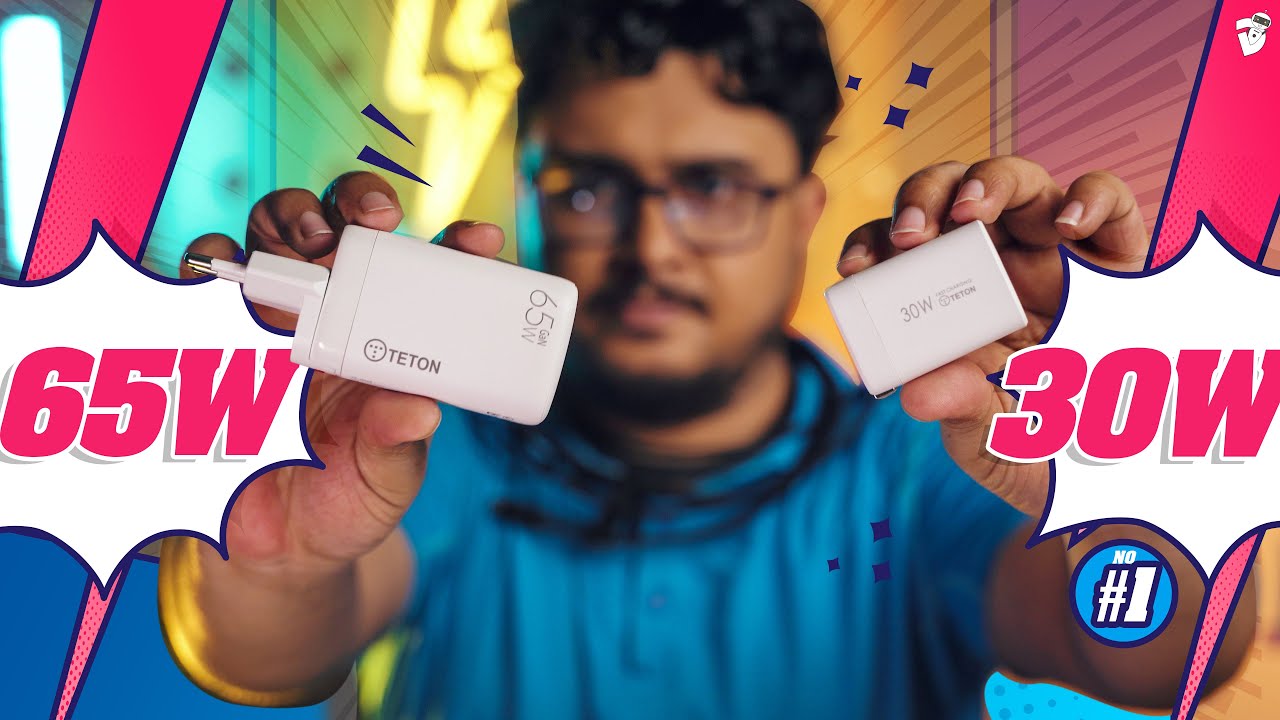 I Bought Daraz's No#1 Charging Adapter  | Teton 30W Fast Charger | Teton GaN 65W Adapter
