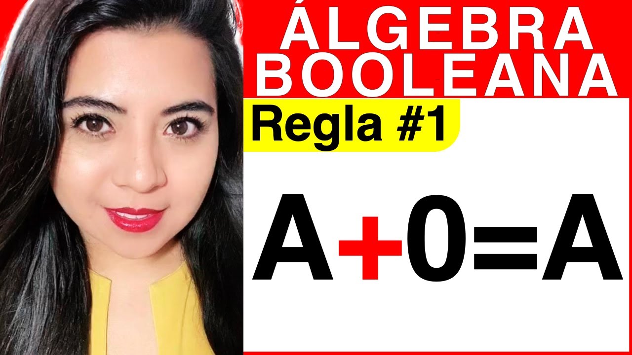 REGLAS DEL ÁLGEBRA DE BOOLE - Regla #1 (Explicación A+0=A)