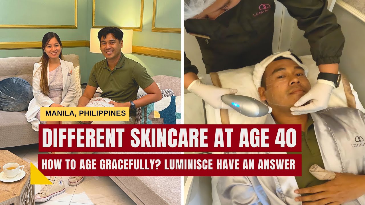 How to Age Gracefully? A different Skincare at AGE 40??? Luminisce Skin Care Clinic has an answer.