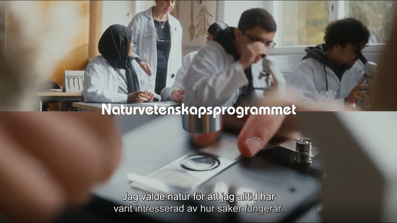 Naturvetenskapsprogrammet på Burgårdens gymnasium