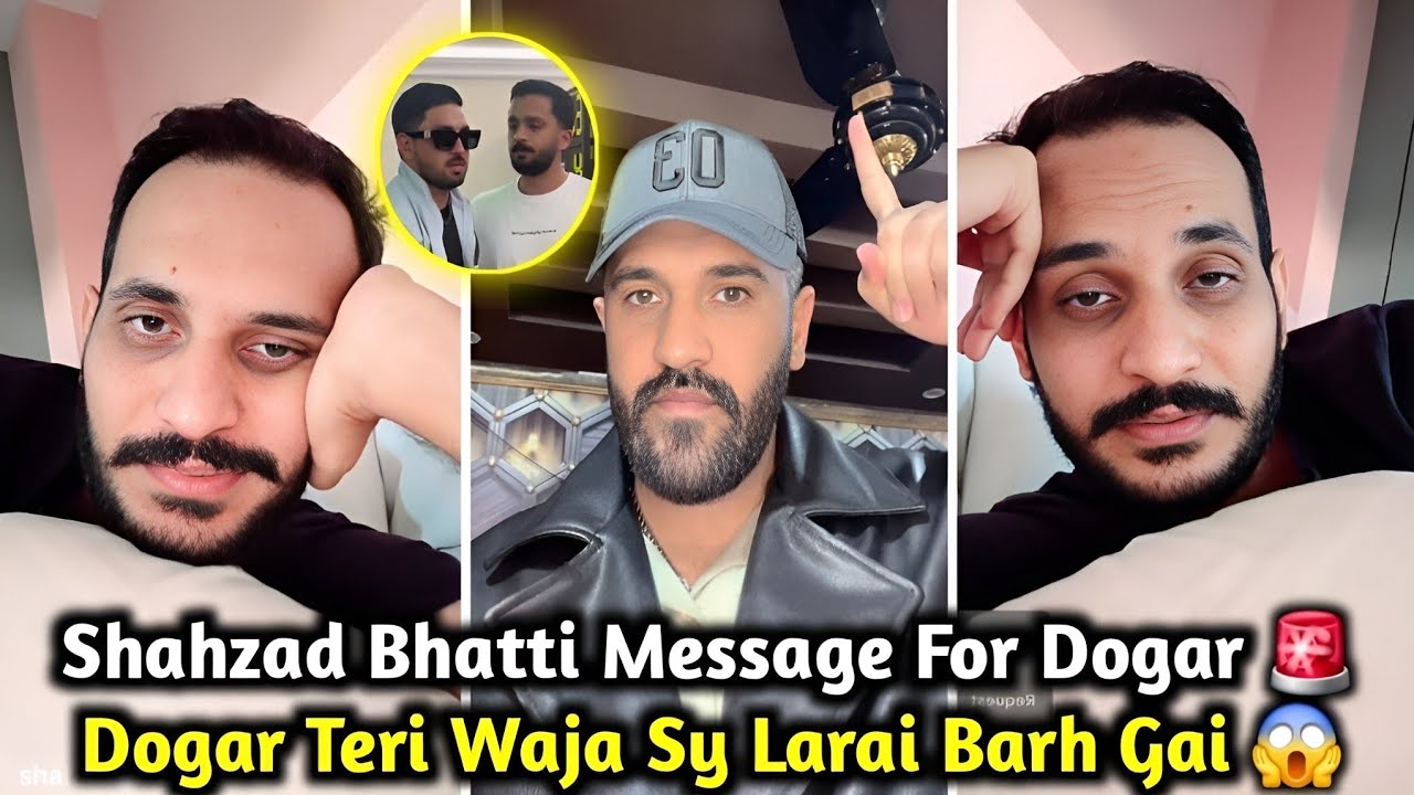 Shahzad Bhatti Message For Maan Dogar | Rajab Butt Or Mr Pattlo Ki Larai Barh Gai | Rajab’s Family 
