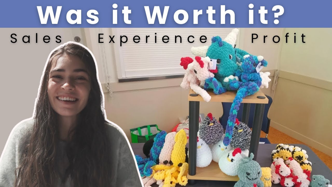 My First Market in NEW ZEALAND! | Crochet Market Vlog #7