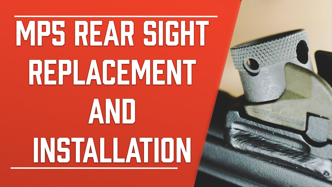 MP5 Rear Sight Replacement and Installation | HK Parts