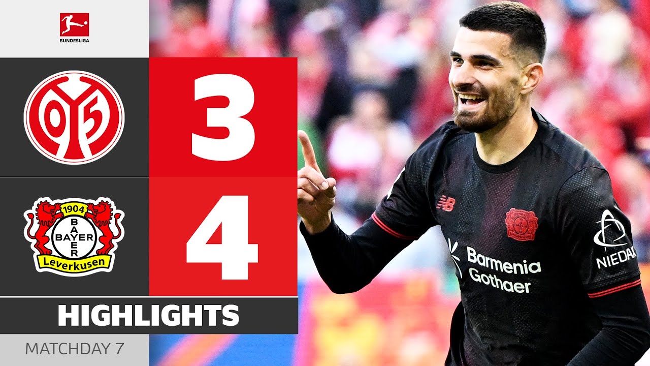 PURE DRAMA! | MAINZ 05 - BAYER 04 LEVERKUSEN | Highlights | Matchday 7 &ndash; Bundesliga 2025/26