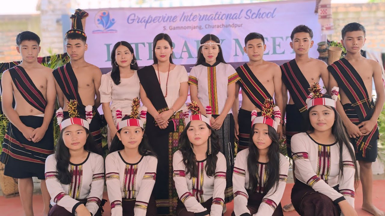 Malai pi leh pute ||Vaiphei cultural dance||Grapevine International School