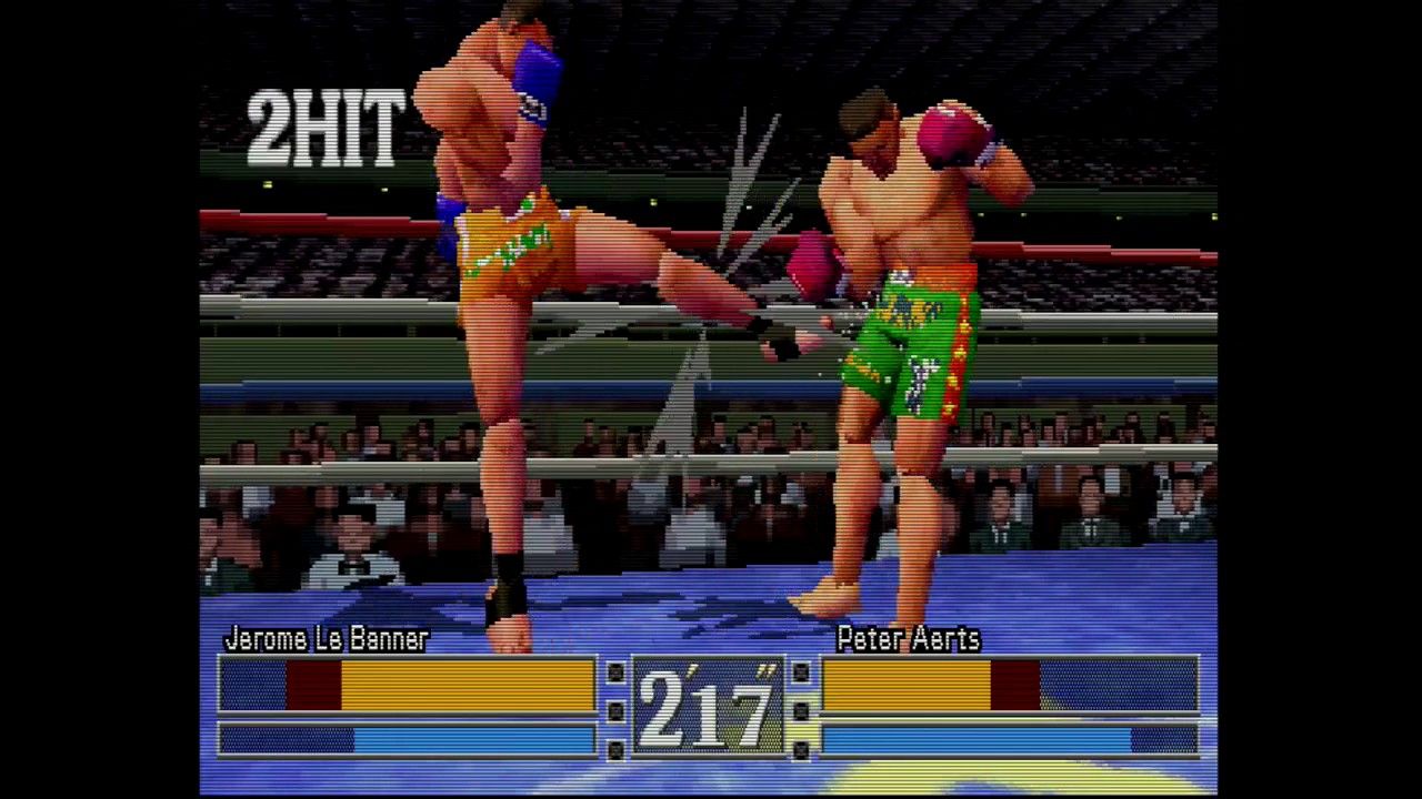 K-1 Fighting Illusion Shou - Sega Saturn - Gameplay