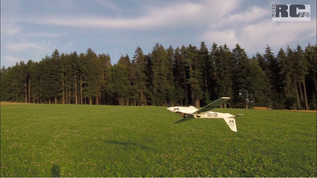 ROYAL MODEL MDM-1 FOX RC GLIDER | ELECTRIC POWERED LOW PASS FUN AT GOLDEN HOUR