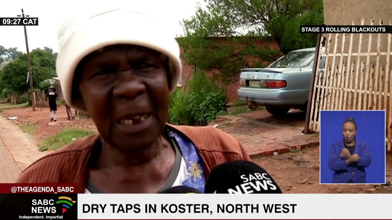 Dry taps in Koster, North West