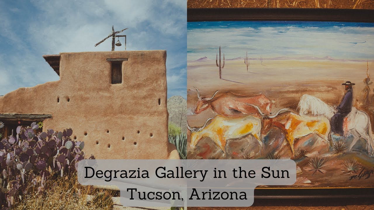 DeGrazia Gallery in the Sun Walking Tour - Ted DeGrazias Art Legacy in Tucson, Arizona