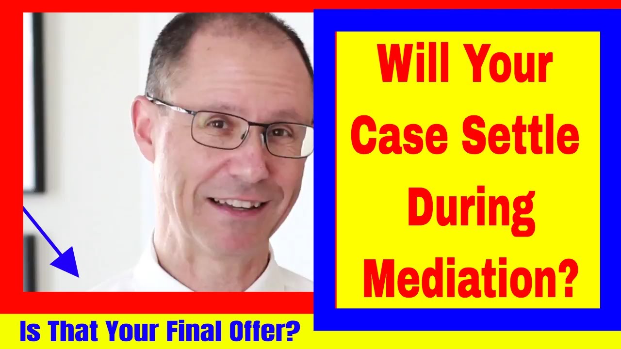 Defense Wants to NEGOTIATE Your Case PRIVATELY through Mediation. Will Your Case Settle?