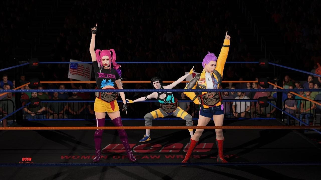 WCAW CAWMania VI Night Two: WCAW 6-Woman Tag Team Championship Huntr/x (c) vs. vWo