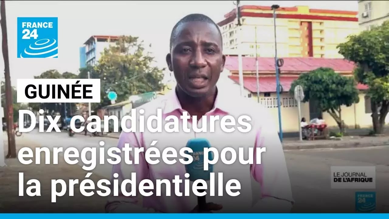 Pr&eacute;sidentielle en Guin&eacute;e : dix candidats d&eacute;posent leur dossier, sans figure majeure de l&rsquo;opposition