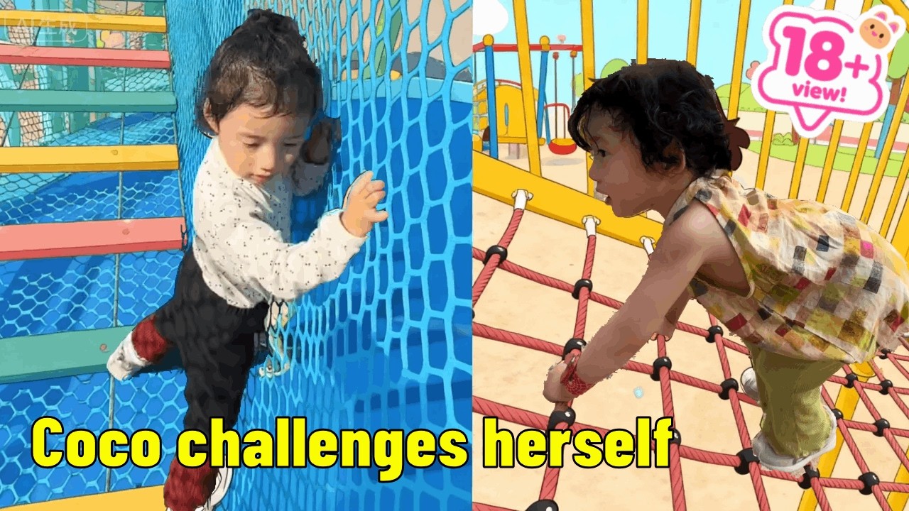 Coco And Her Dad Went To A Huge Amusement Park