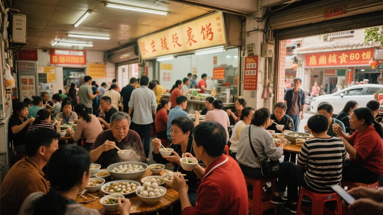 福建泉州60年古早味早餐店，四道菜点齐37元，除了粽子都不像早点【舟小九】