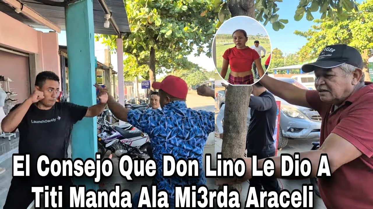 Titi A Puño Cerrado P3liado Por La Mujer De Jucho Rosa|Don Lino Hablando Mal De Aracely😨