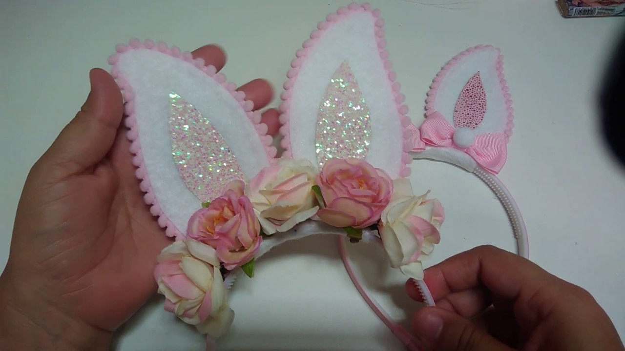 Tiara de pascoa - Roberta Liliane