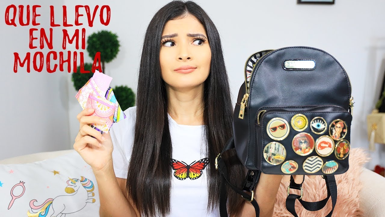 QUE LLEVO EN MI BOLSA/MOCHILA 2019 🎒  🦄 Bessy Dressy