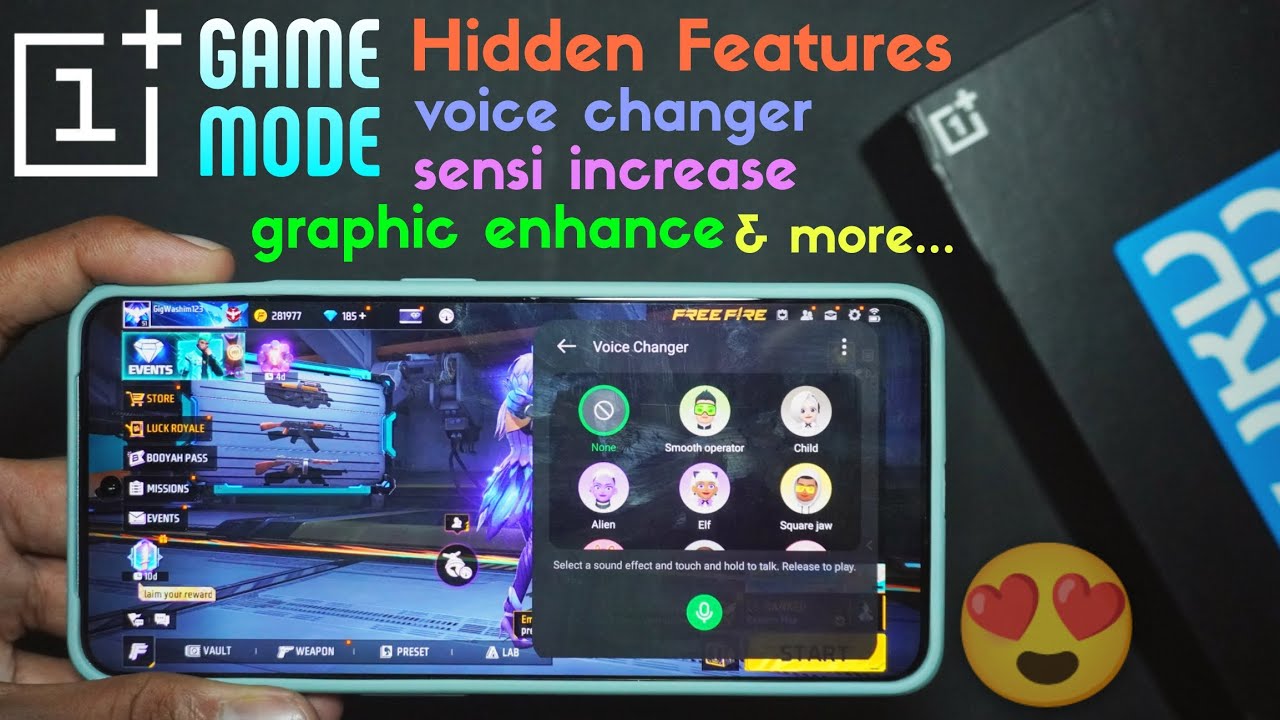 OnePlus Nord 3 & Nord 4 Game Mode Hidden features 🤯