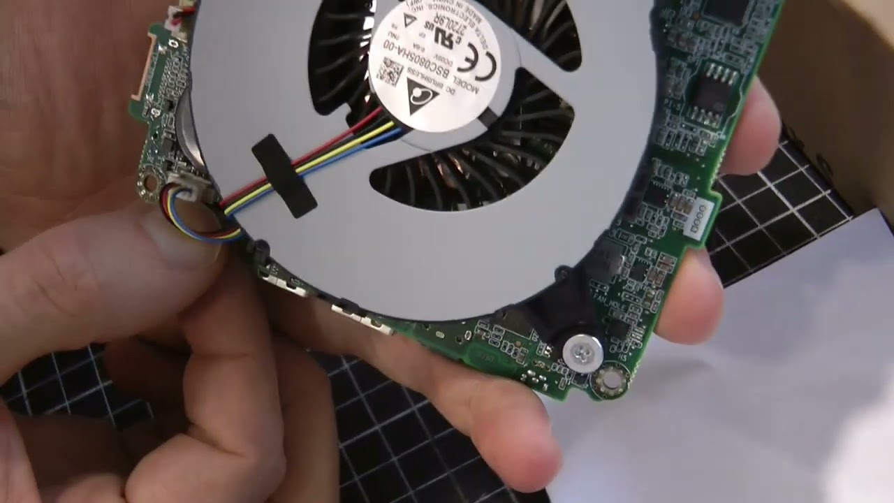Remplacer son ventilateur dans un Intel NUC
