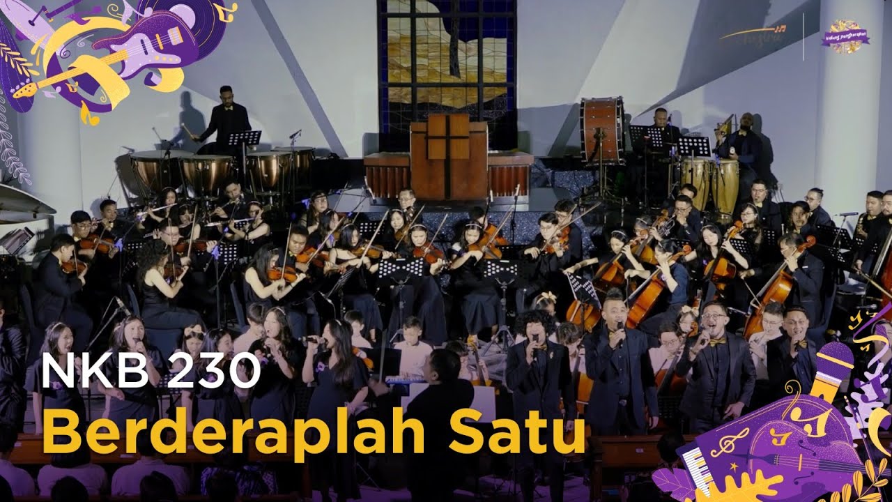 GKI Orchestra - NKB 230: Berderaplah Satu (Himne GKI) at Kidung Pengharapan Concert