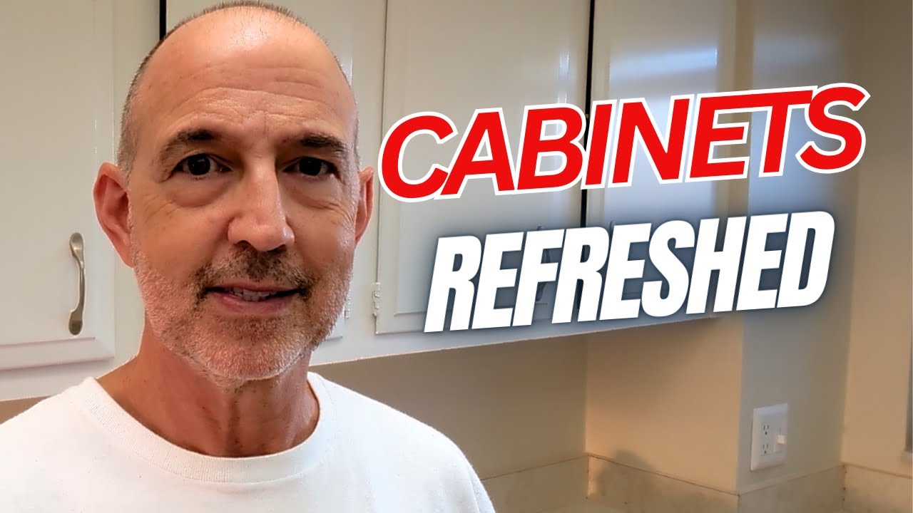 DIY Kitchen Cabinet Painting | Transform Old Cabinets