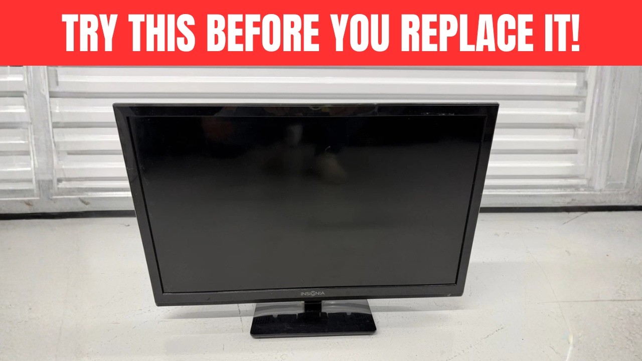 Insignia TV Not Turning On? Do This