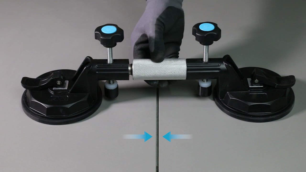 Aluminium Suction cup, multi-purpose tile gap adjuster