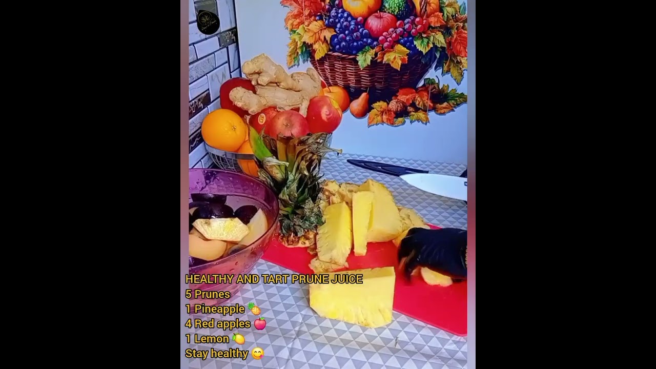 HEALTHY AND TART PRUNE JUICE RECIPE 